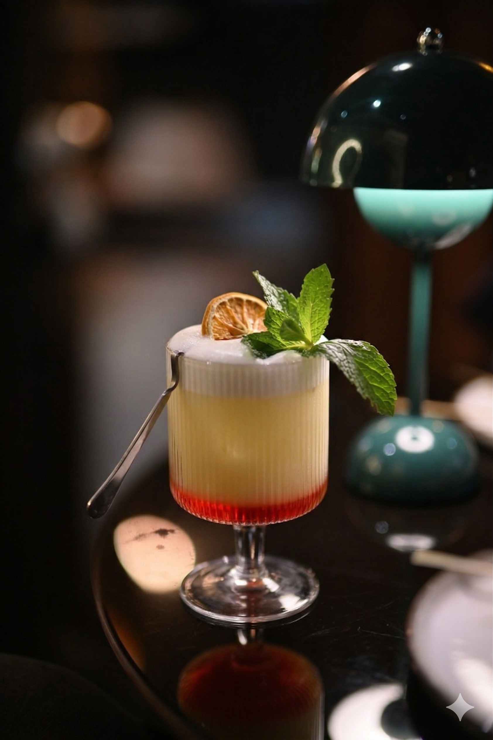 Signature cocktail pour at Blackmoon Listening Bar Beijing